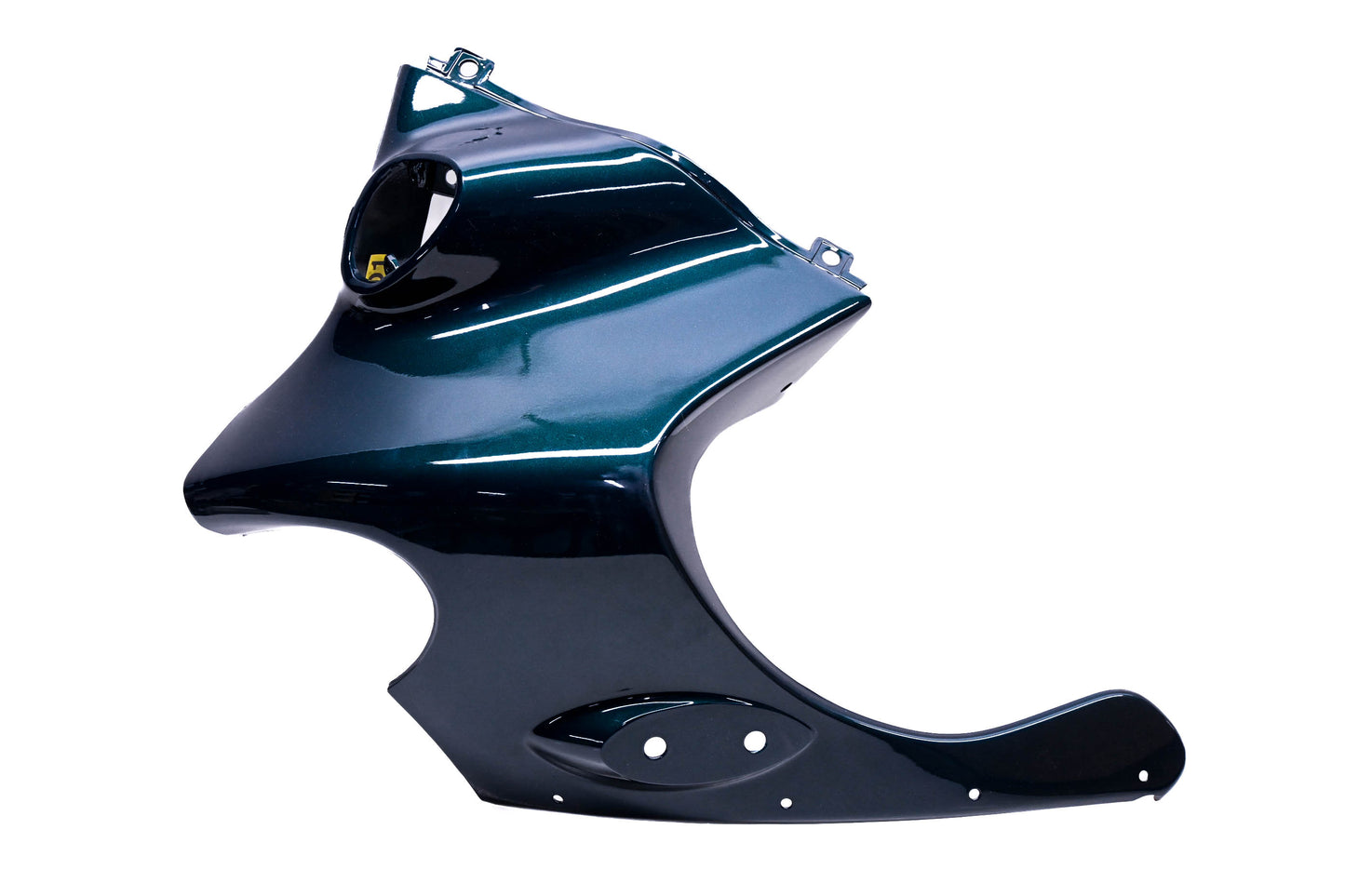 New OEM Triumph 2301741 Dark Green Upper Right Side Fairing Panel NOS