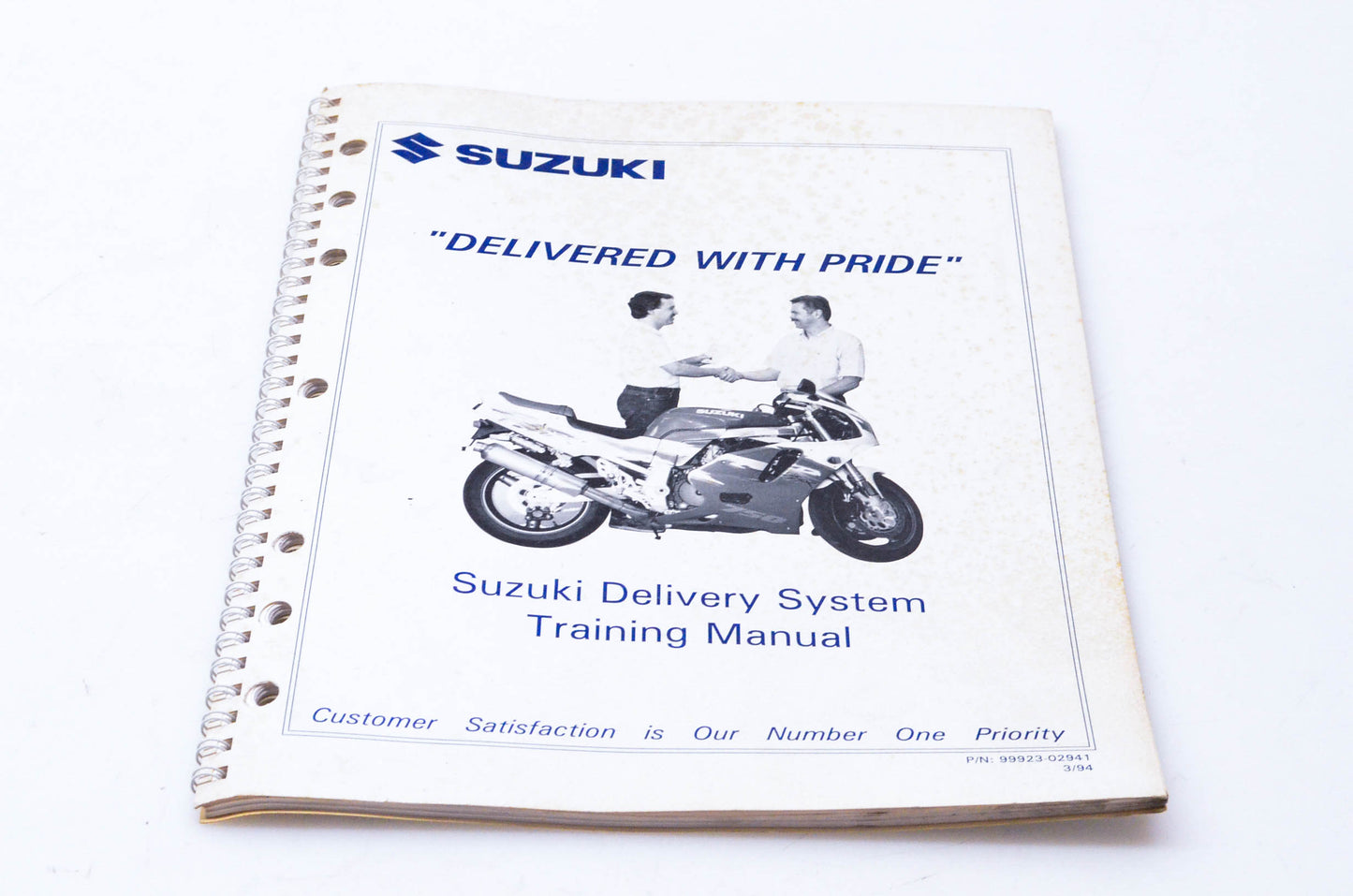 OEM Suzuki 99923-02941 Suzuki Delivery System Training Manual