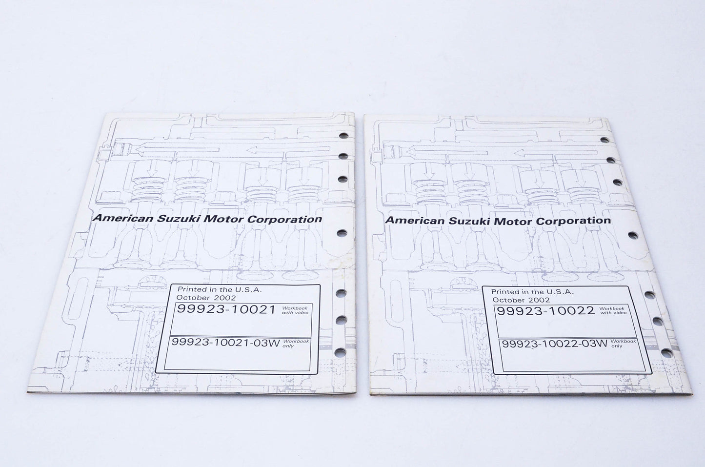 OEM Suzuki 99923-10021-03W, 99923-10022-03W Suzuki Performance Trouble Shooting Manuals 1&2