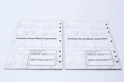 OEM Suzuki 99923-10021-03W, 99923-10022-03W Suzuki Performance Trouble Shooting Manuals 1&2