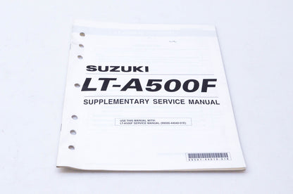 OEM Suzuki 99501-44010-01E LT-A500F Supplementary Service Manual