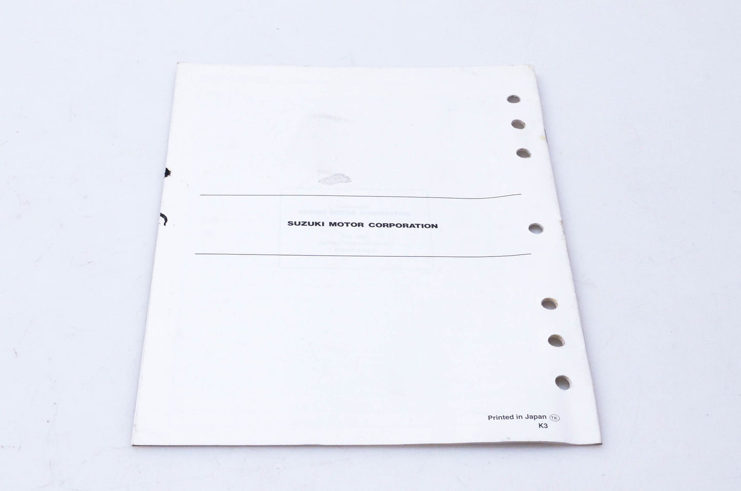 OEM Suzuki 99501-44010-01E LT-A500F Supplementary Service Manual