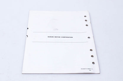 OEM Suzuki 99501-44010-01E LT-A500F Supplementary Service Manual