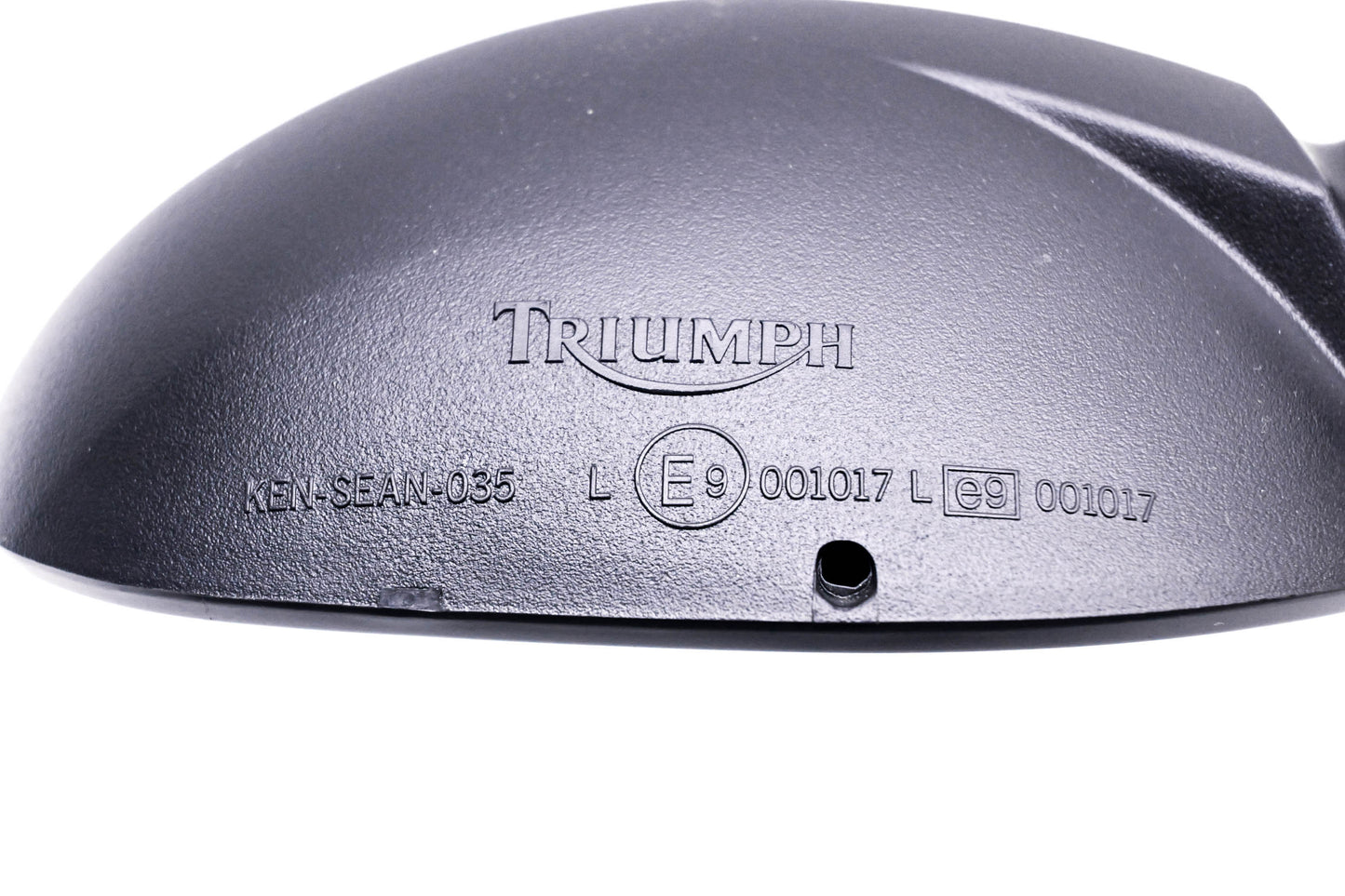 OEM Triumph 001017, KEN-SEAN-035 Right Black Side Mirror
