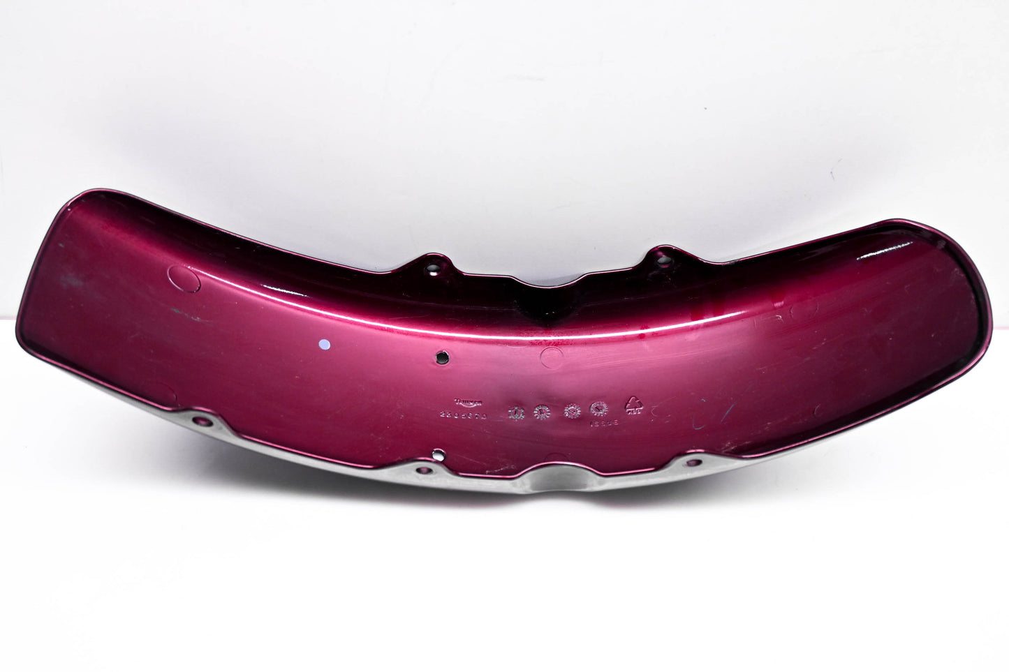OEM Triumph T2305670 Front Fender Dark Red