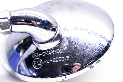 OEM Triumph T2066682, KEN-SEAN-010, 000015 Chrome Side Mirror