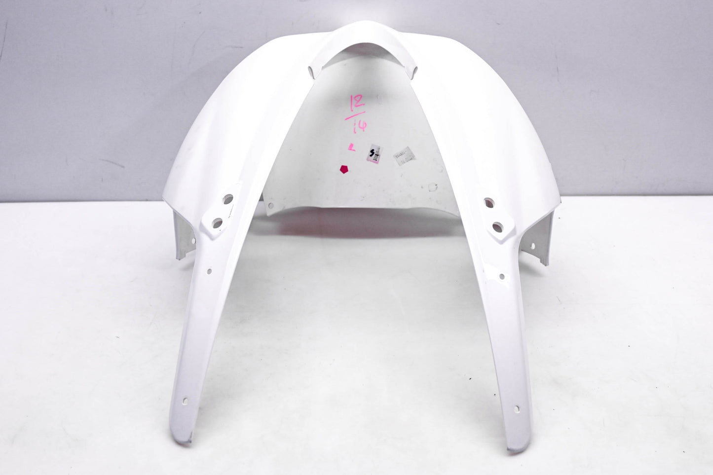 OEM Triumph T2307711 Daytona 675R White Front Nose Cone Cowling