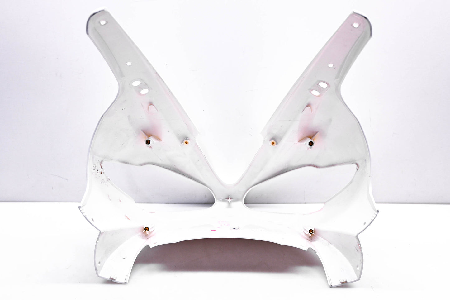 OEM Triumph T2307711 Daytona 675R White Front Nose Cone Cowling