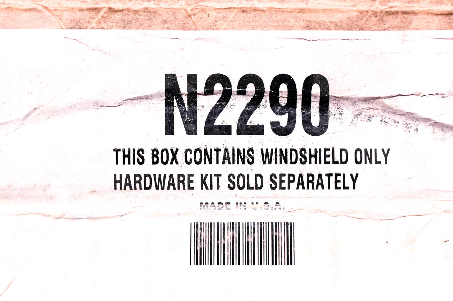 National Cycling N2290 Windshield Tinted Assembly NOS