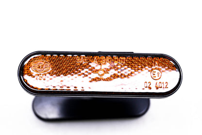 OEM Triumph 02 4012 Amber Reflectors w/ Bracket