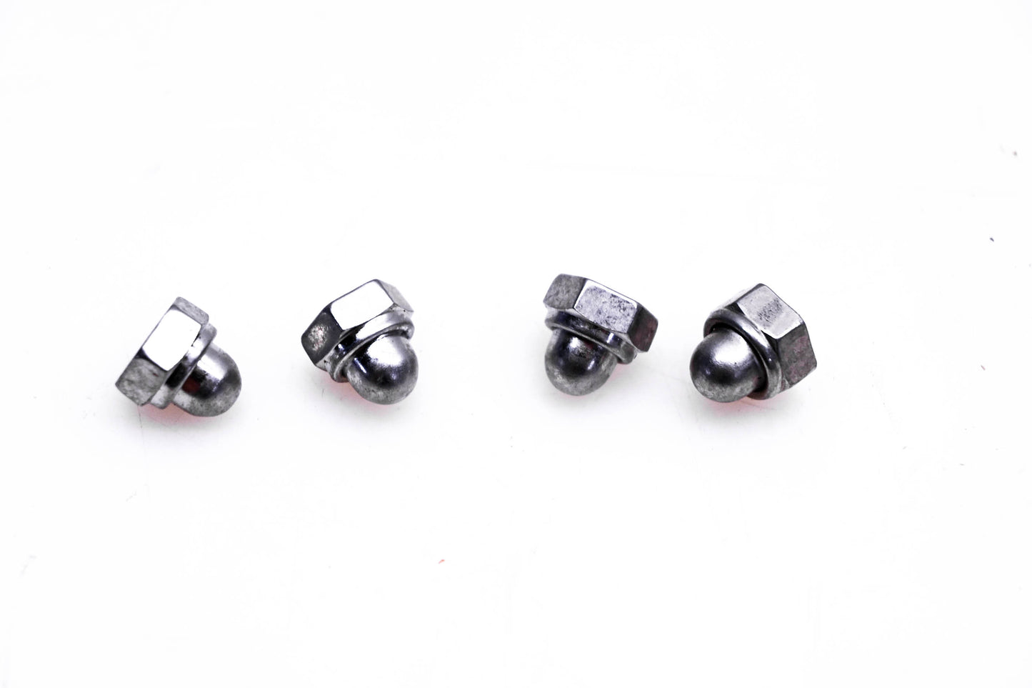 New OEM Triumph T3350088 M6 Locking Dome Nuts Qty 4 NOS