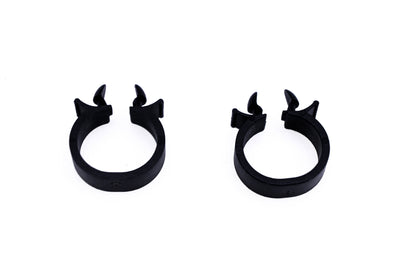 New OEM Triumph A9740079 Black Cable Clips Qty 2 NOS