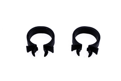 New OEM Triumph A9740079 Black Cable Clips Qty 2 NOS