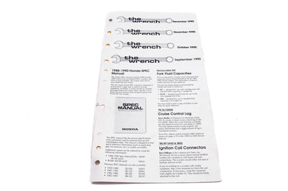OEM Honda The Wrench Service Technician 1990 Issues