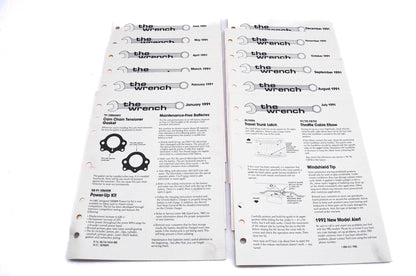 OEM Honda The Wrench Service Technician 1991 Issues