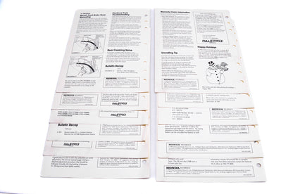 OEM Honda The Wrench Service Technician 1991 Issues
