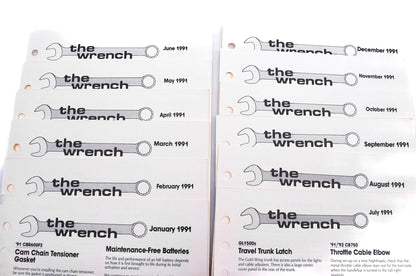 OEM Honda The Wrench Service Technician 1991 Issues