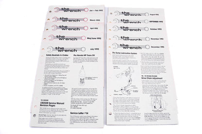 OEM Honda The Wrench Service Technician 1992 issues