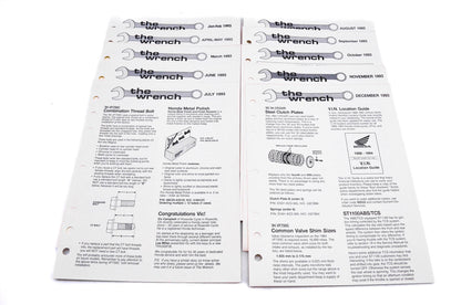 OEM Honda The Wrench Service Technician 1993 Issues