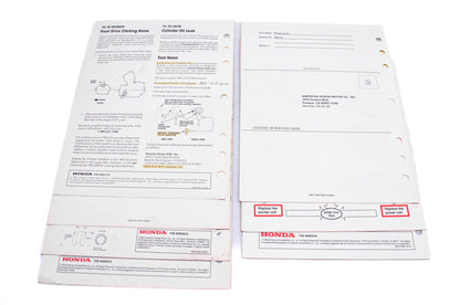 OEM Honda The Wrench Service Technician 1993 Issues