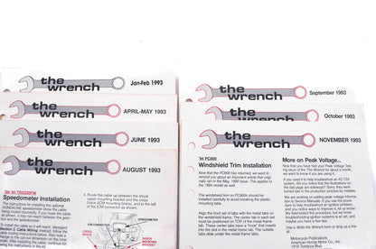 OEM Honda The Wrench Service Technician 1993 Issues