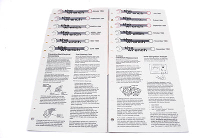 OEM Honda The Wrench Service Technician 1994 Issues