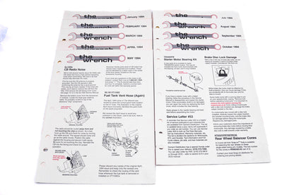 OEM Honda The Wrench Service Technician 1994 Issues