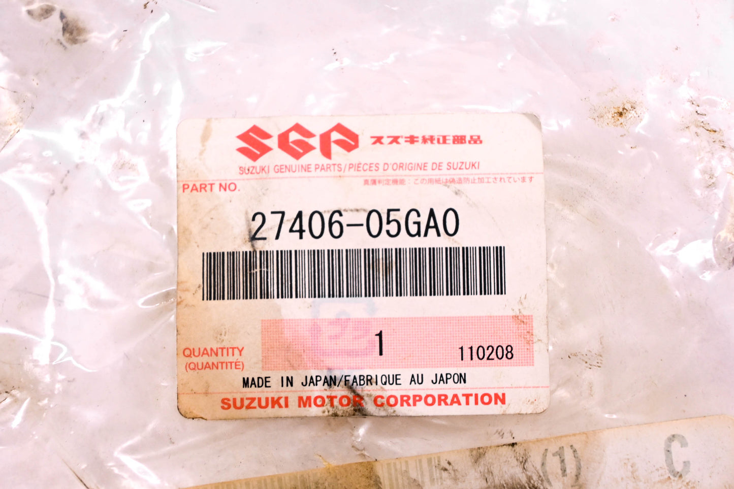 New OEM Suzuki 27406-05GA0 Oil Seal NOS