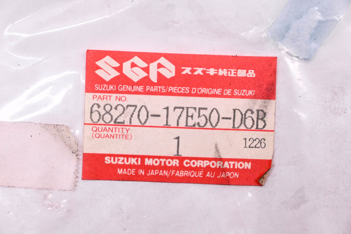 New OEM Suzuki 68270-17E50-D6B Front Body Tape Kit NOS