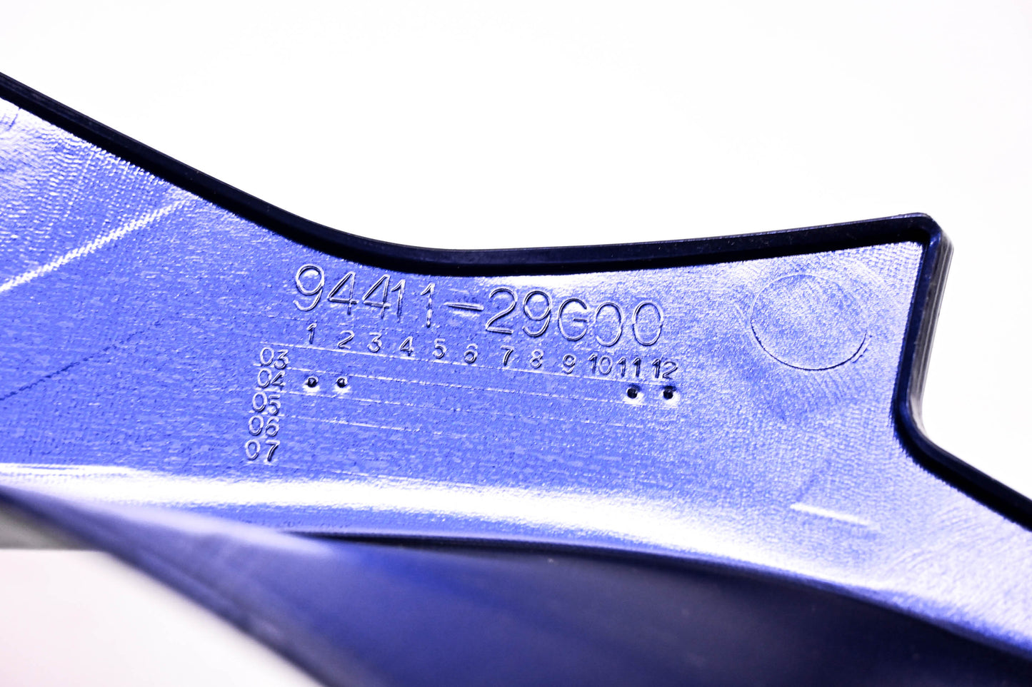 OEM Suzuki 94411-29G00 Blue Front Upper Fairing