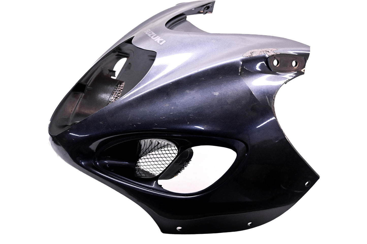 OEM Suzuki 94411-24F0 Grey Front Upper Fairing