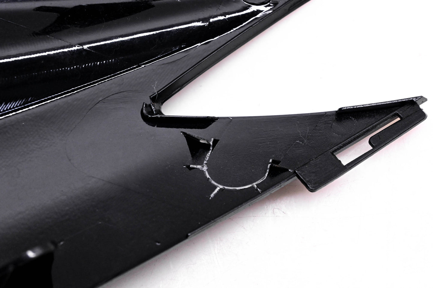 OEM Suzuki 94411-01H00 Black Front Upper Fairing
