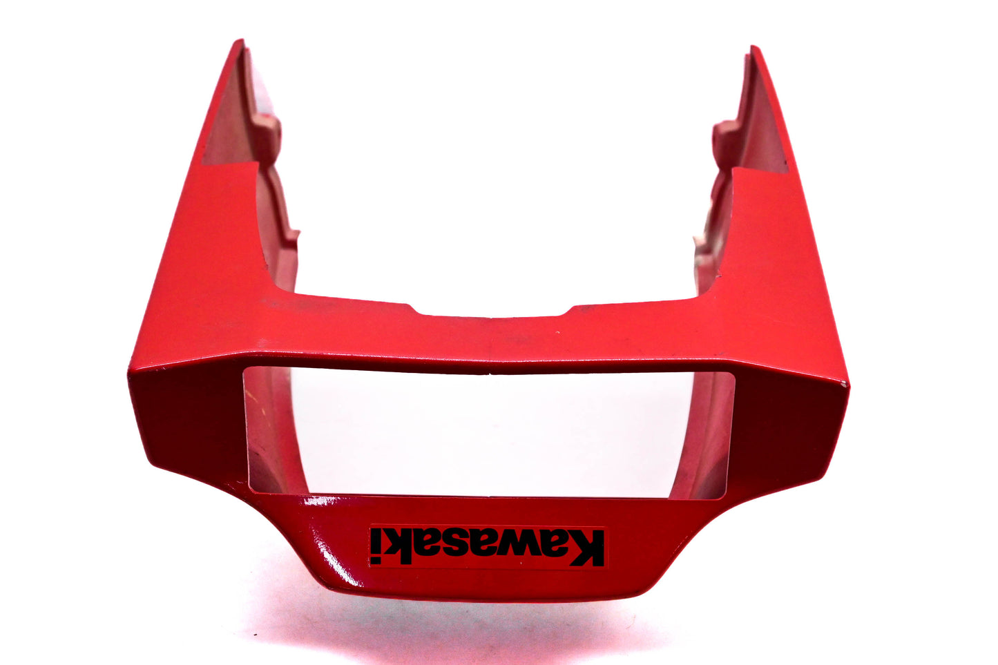 OEM Kawasaki 14025-1722B Center Tail Fairing Red w/ White/Blue Trim