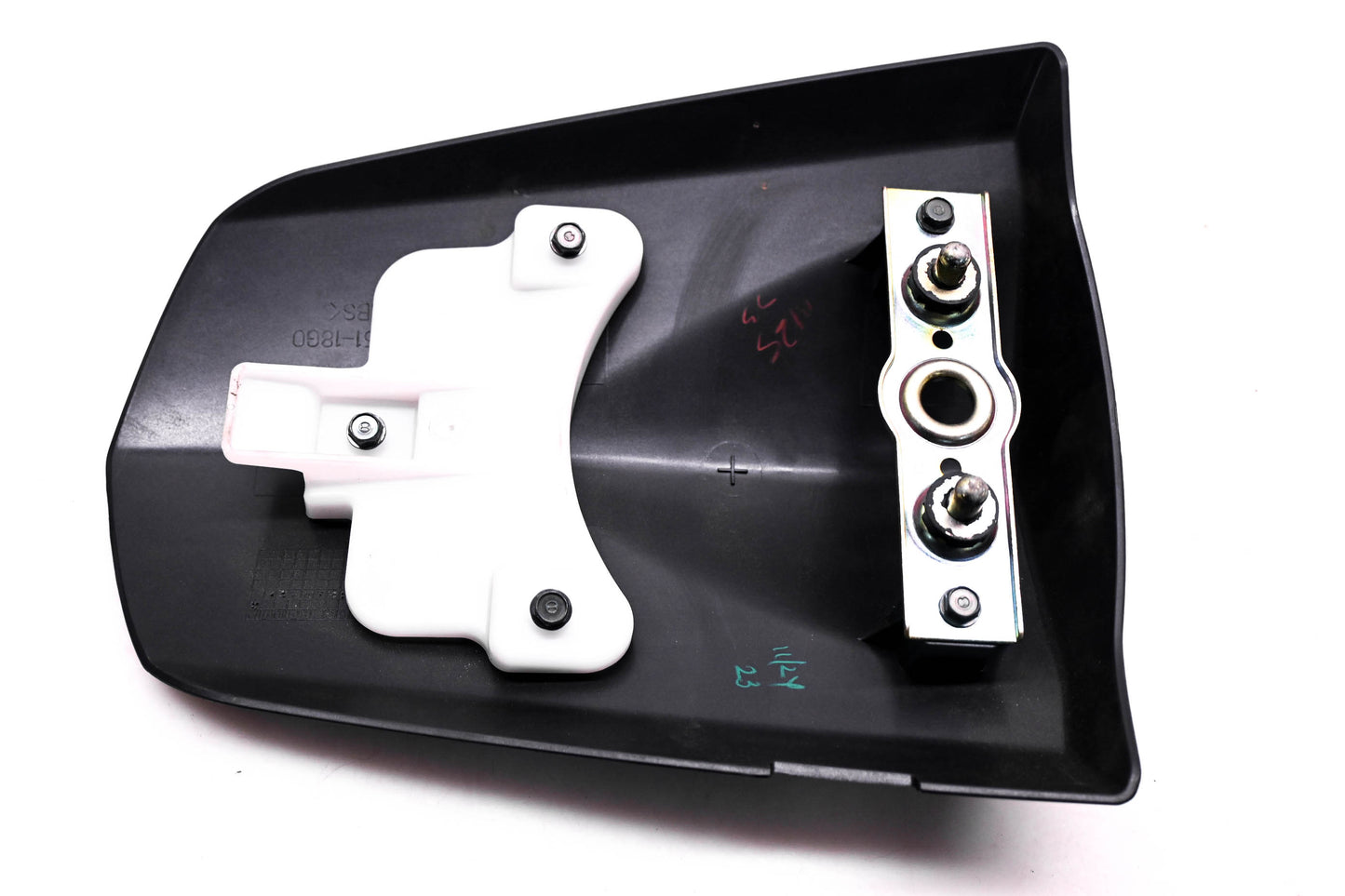 OEM Suzuki 45551-18G0 Seat Tail Box Black w/ Grey Trim