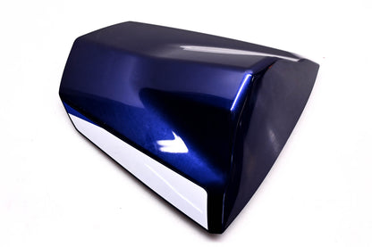 New OEM Suzuki 45551-29G00 Seat Tail Box Blue w/ White Trim NOS