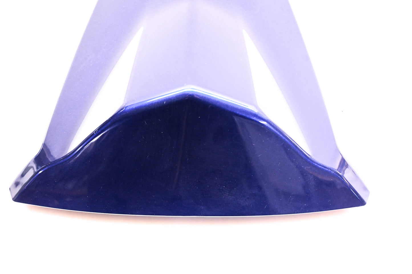New OEM Suzuki 45551-29G00 Seat Tail Box Blue w/ White Trim NOS