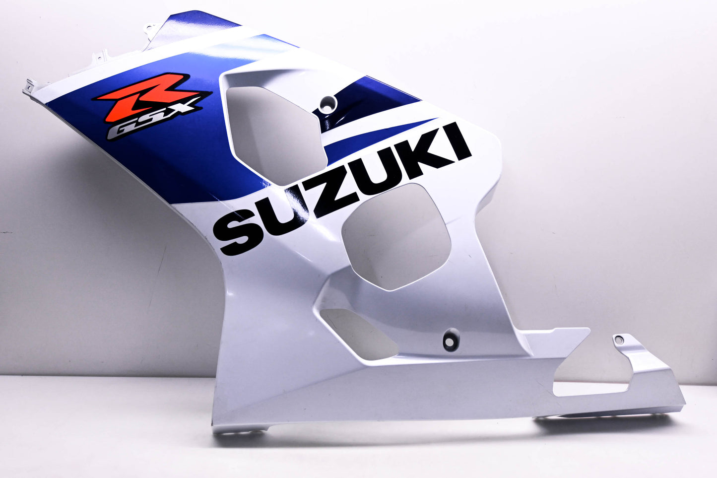 OEM Suzuki 94481-29G00 White Left Side Middle Fairing