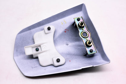 OEM Suzuki 45551-18G0 White Seat Tail Box w/ Black & Blue Trim