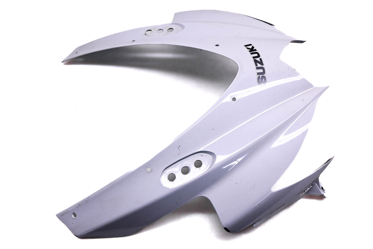 OEM Suzuki 94411-37H White Front Upper Fairing