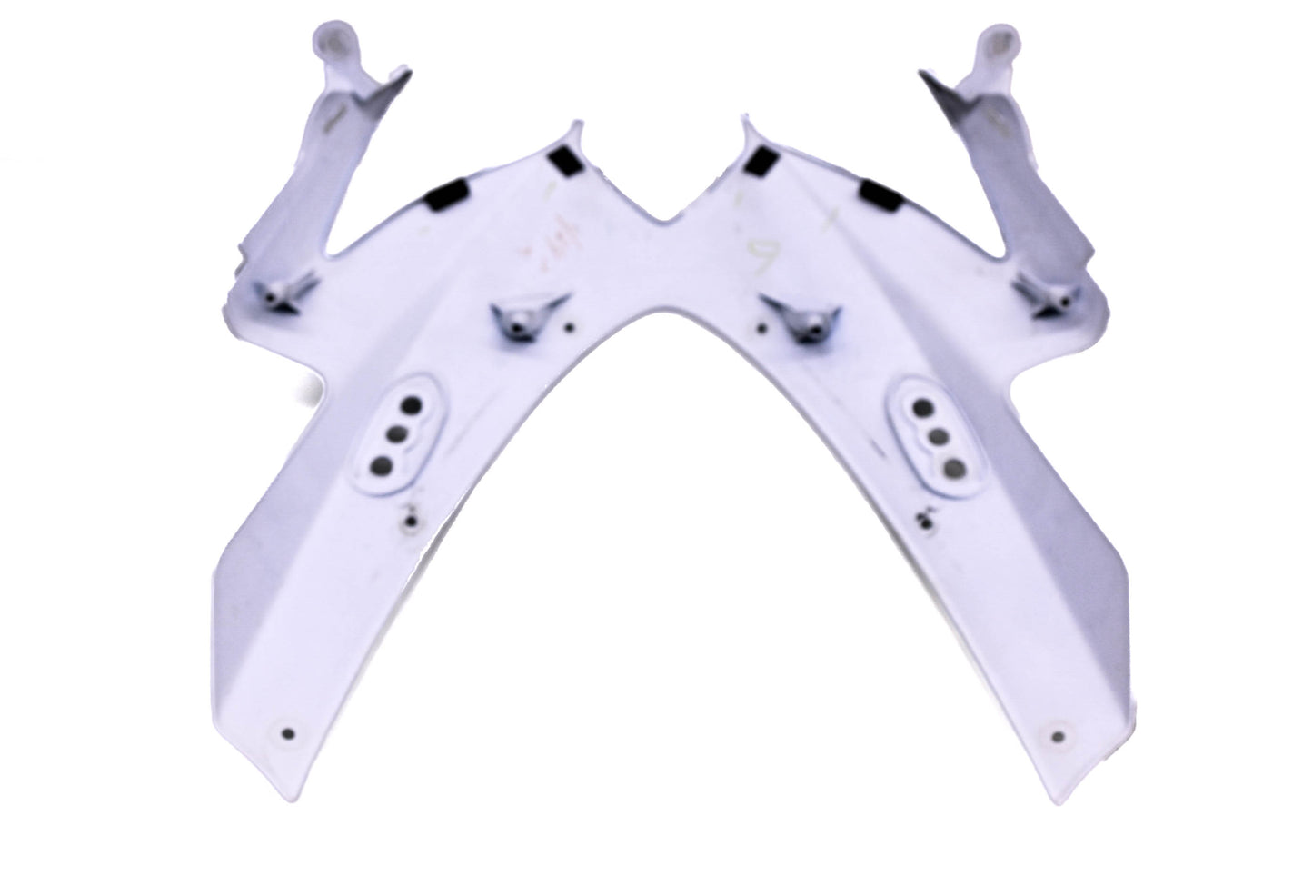 OEM Suzuki 94411-37H White Front Upper Fairing