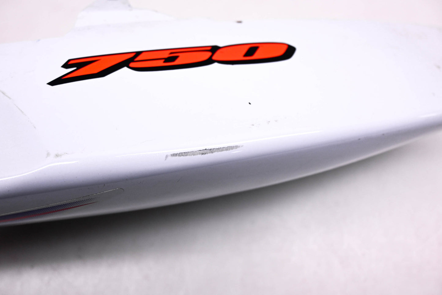 OEM Suzuki 45512-01H White GSXR750 Left Side Tail Fairing