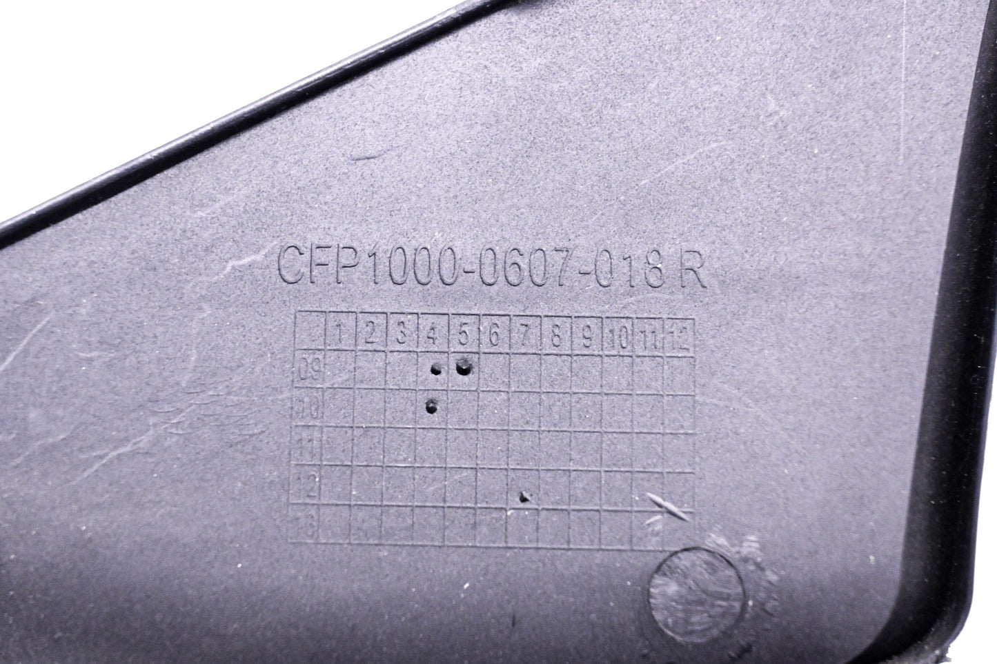 OEM Honda CFP1000-0607-018 Black Right Side Panel