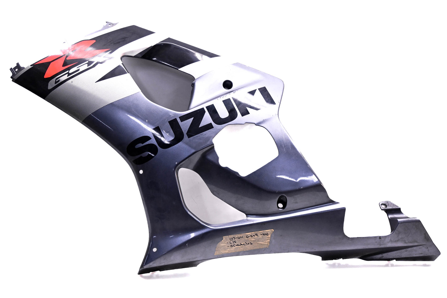 OEM Suzuki 94481-18G Grey GSXR Left Side Middle Fairing