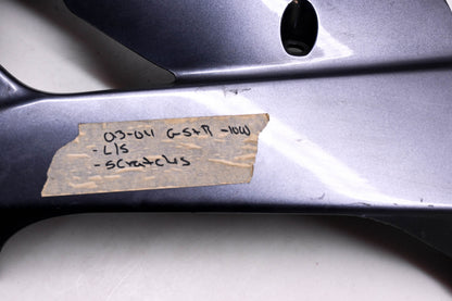 OEM Suzuki 94481-18G Grey GSXR Left Side Middle Fairing