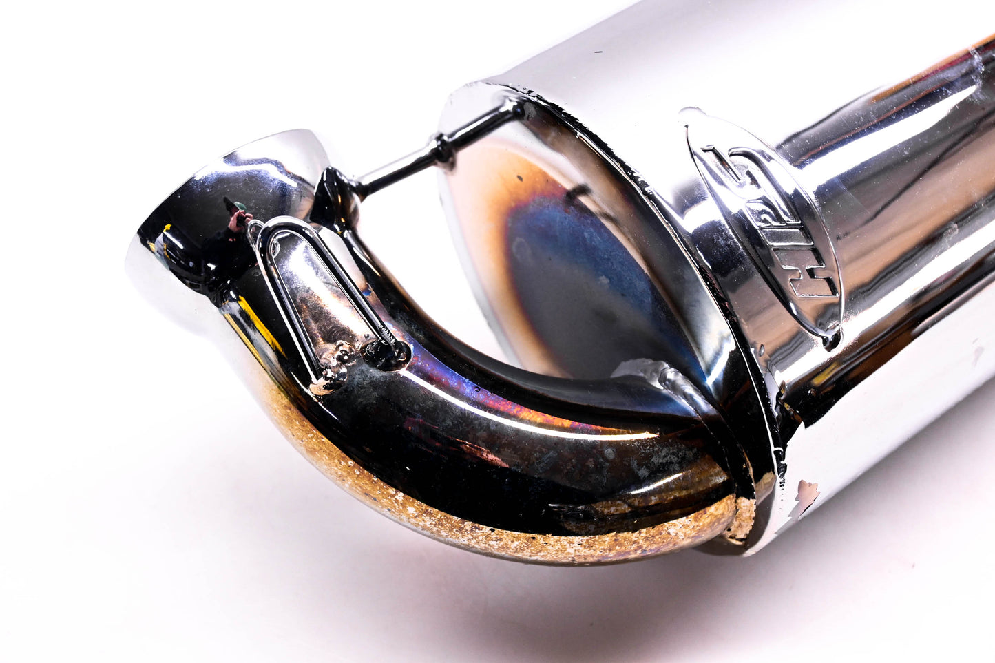 HPS E-TEC800011-15 Chrome Muffler