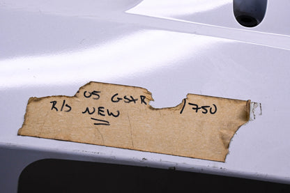 New OEM Suzuki 94471-29G White GSXR Right Side Lower Cowling NOS