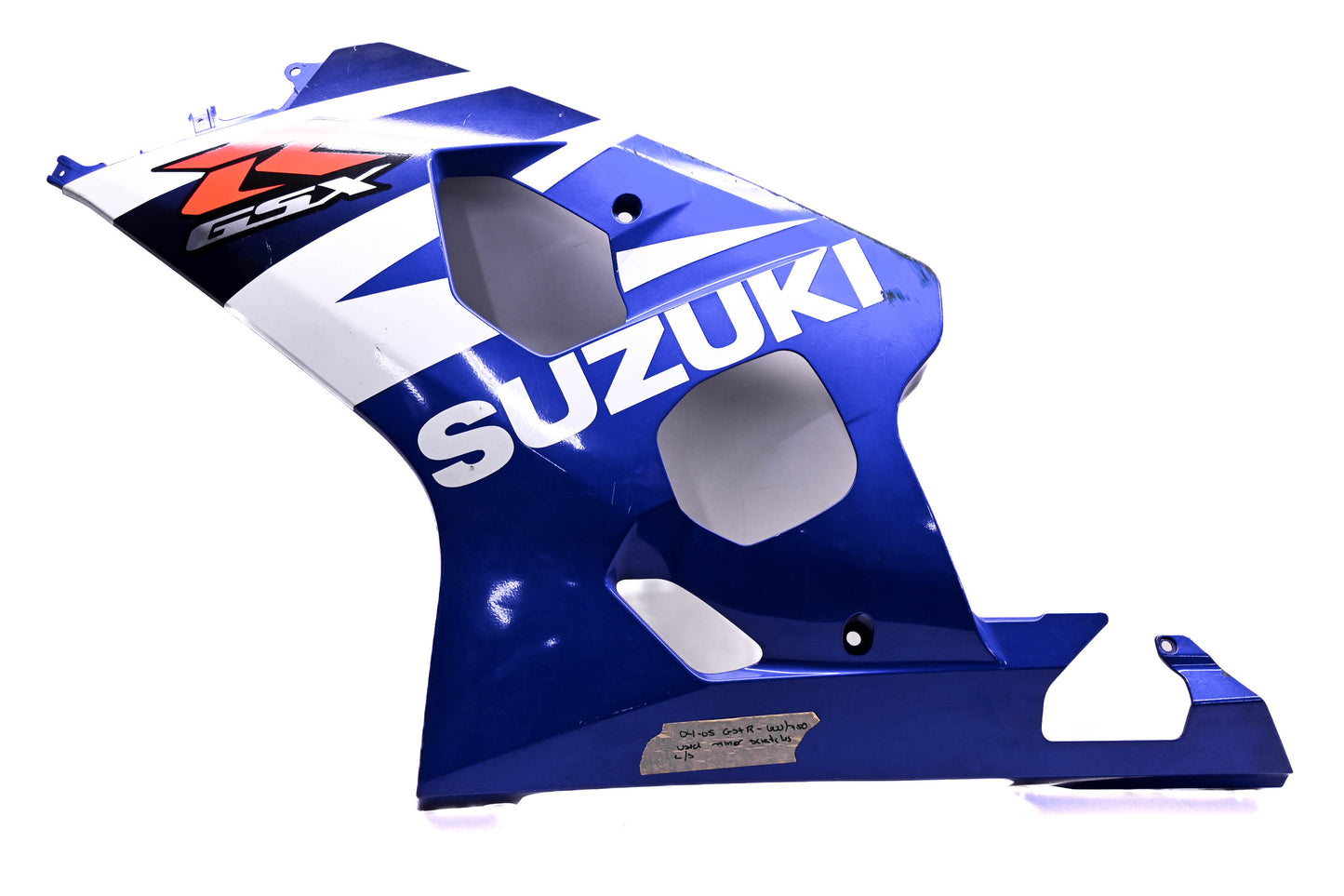 OEM Suzuki 94481-29G00 Blue GSXR Left Side Middle Cowling