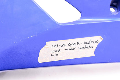 OEM Suzuki 94481-29G00 Blue GSXR Left Side Middle Cowling