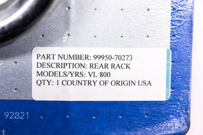 New OEM Suzuki 990A0-70273 Rear Rack VL800 NOS