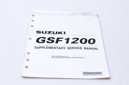 OEM Suzuki 99501-39320-03E GSF1200 Supplementary Service Manual